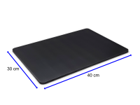 Backstahl 6 mm rechteckig Pizzabackstahl Brotstahl 40 cm x 30 cm